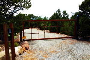 complete custom gate and pinpad installation