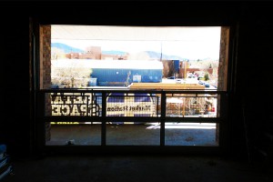 garage balcony progress shot